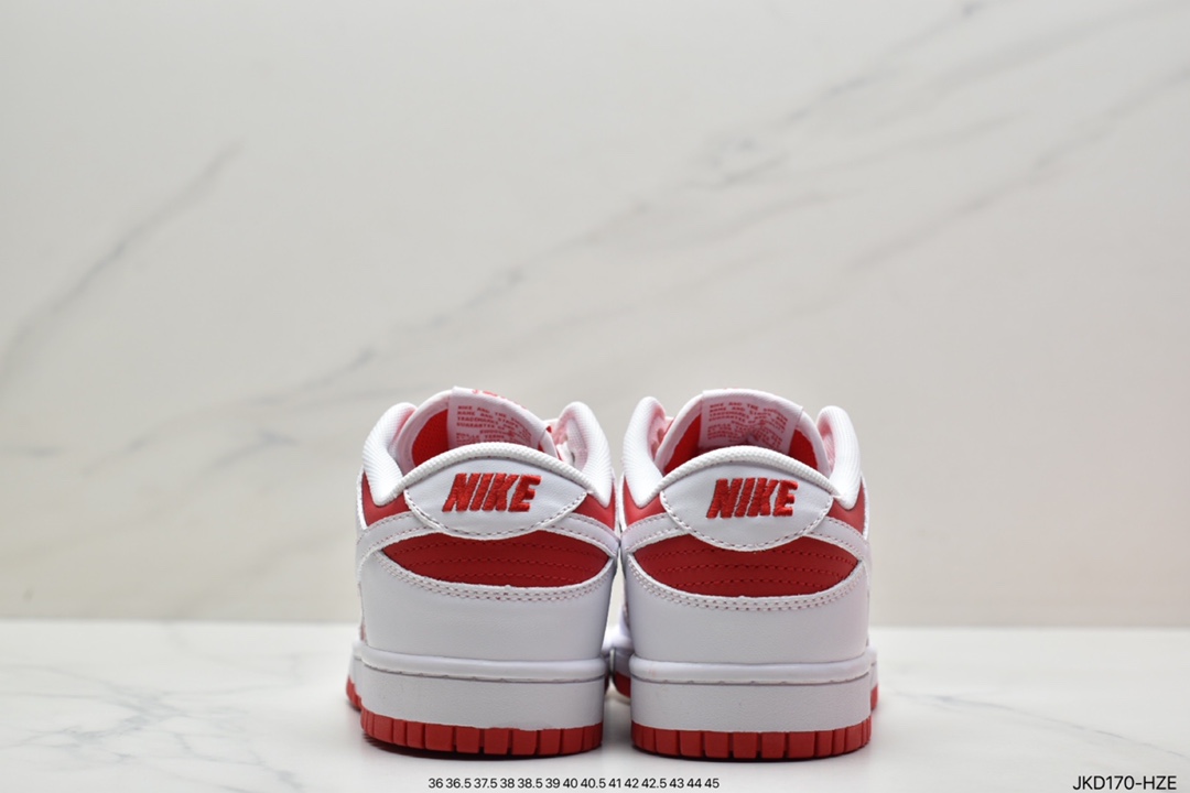 160 耐克Nike SB Dunk Low Pro 复古低帮休闲运动滑板板鞋。采用脚感柔软舒适ZoomAir气垫，有效吸收滑板等极限运动在落地时带来的冲击力，为街头运动者们提供更好的保护。 货号：BQ6817 尺码:36 36.5 37.5 38 38.5 39 40 40.5 41 42 42.5 43 44 45 46 ID:JKD170-HZE