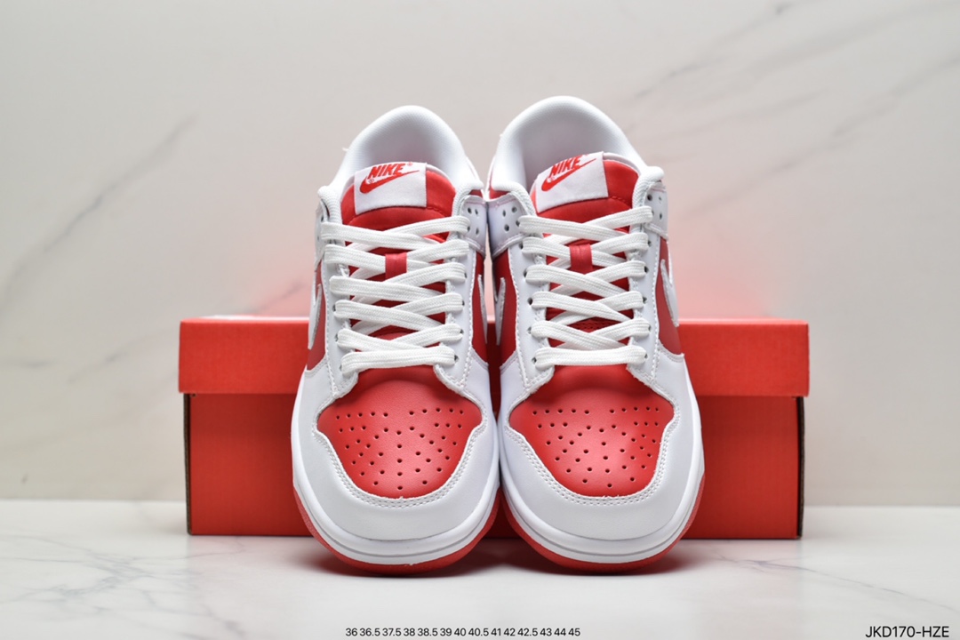 160 耐克Nike SB Dunk Low Pro 复古低帮休闲运动滑板板鞋。采用脚感柔软舒适ZoomAir气垫，有效吸收滑板等极限运动在落地时带来的冲击力，为街头运动者们提供更好的保护。 货号：BQ6817 尺码:36 36.5 37.5 38 38.5 39 40 40.5 41 42 42.5 43 44 45 46 ID:JKD170-HZE