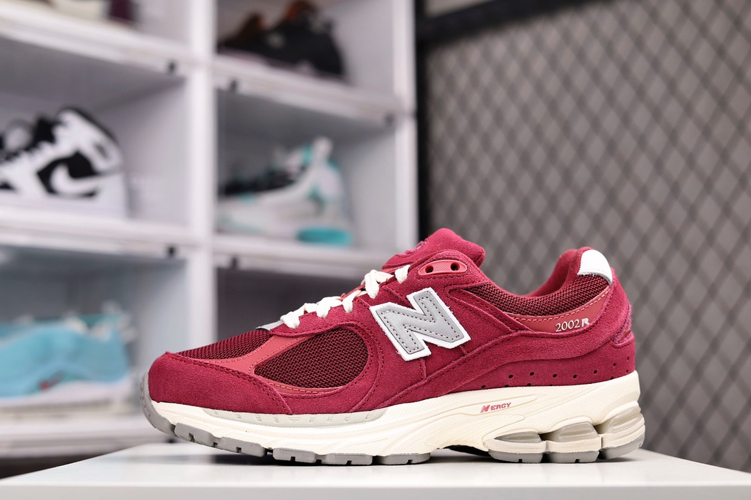 G5 公司级New Balance ML 2002 系列复古老爹风 男女休闲鞋情侣百搭慢跑鞋运动男鞋女鞋 采用拼接网眼织物鞋面 后跟搭载外露缓震胶XDD