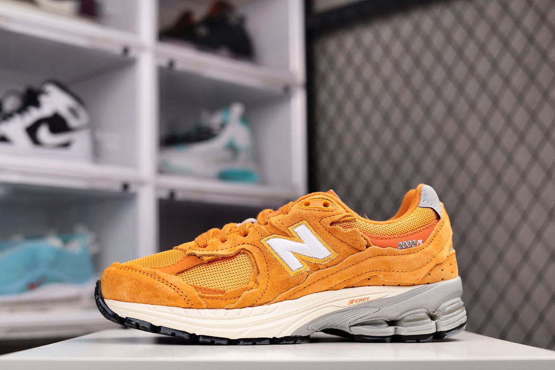 G5 公司级New Balance ML 2002 系列复古老爹风 男女休闲鞋情侣百搭慢跑鞋运动男鞋女鞋 采用拼接网眼织物鞋面 后跟搭载外露缓震胶XDD