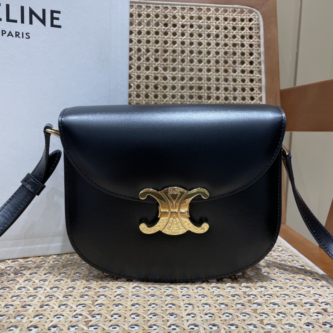 CELINE TEEN BESACE TRIOMPHE 18.5CM BAG 110413黑色
