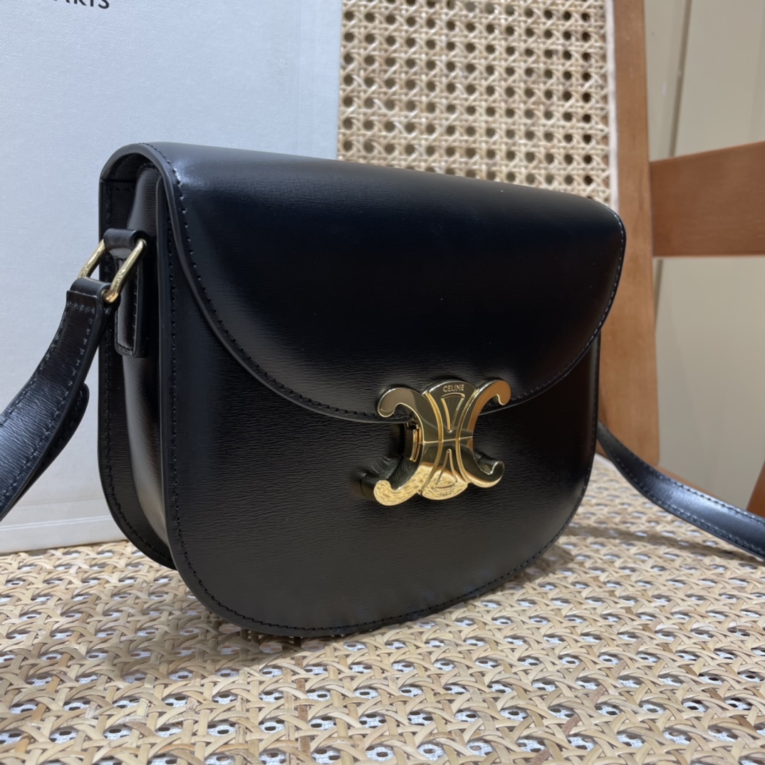 CELINE TEEN BESACE TRIOMPHE 18.5CM BAG 110413黑色