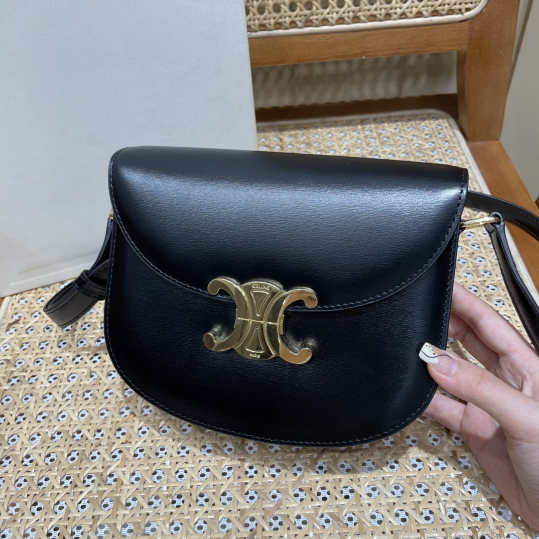 CELINE TEEN BESACE TRIOMPHE 18.5CM BAG 110413黑色