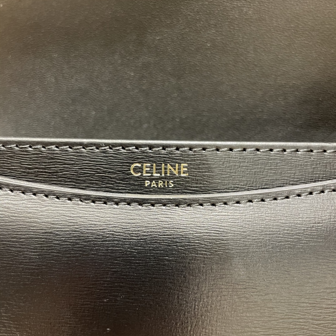 CELINE TEEN BESACE TRIOMPHE 18.5CM BAG 110413黑色