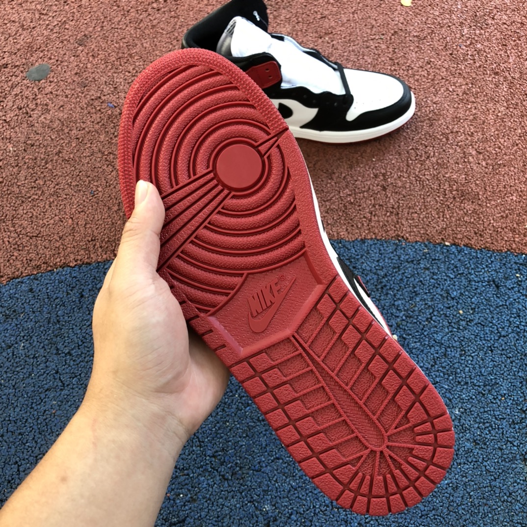 纯原版Air Jordan 1 OG Black Toe 黑脚趾 555088-575441-125