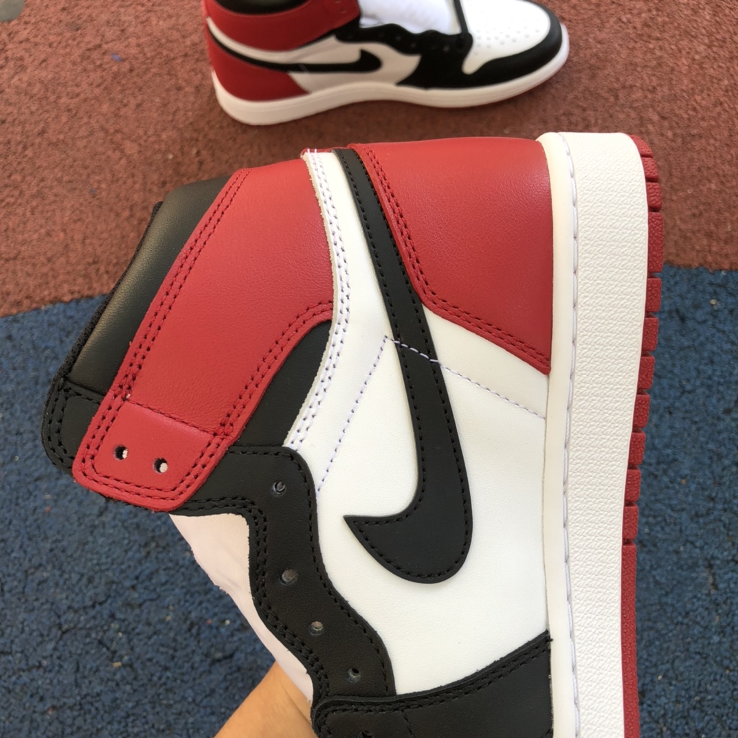 纯原版Air Jordan 1 OG Black Toe 黑脚趾 555088-575441-125