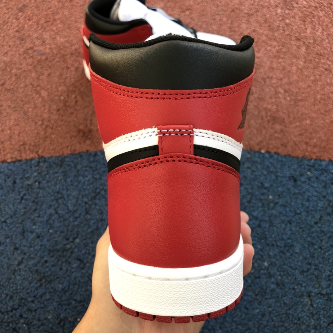 纯原版Air Jordan 1 OG Black Toe 黑脚趾 555088-575441-125