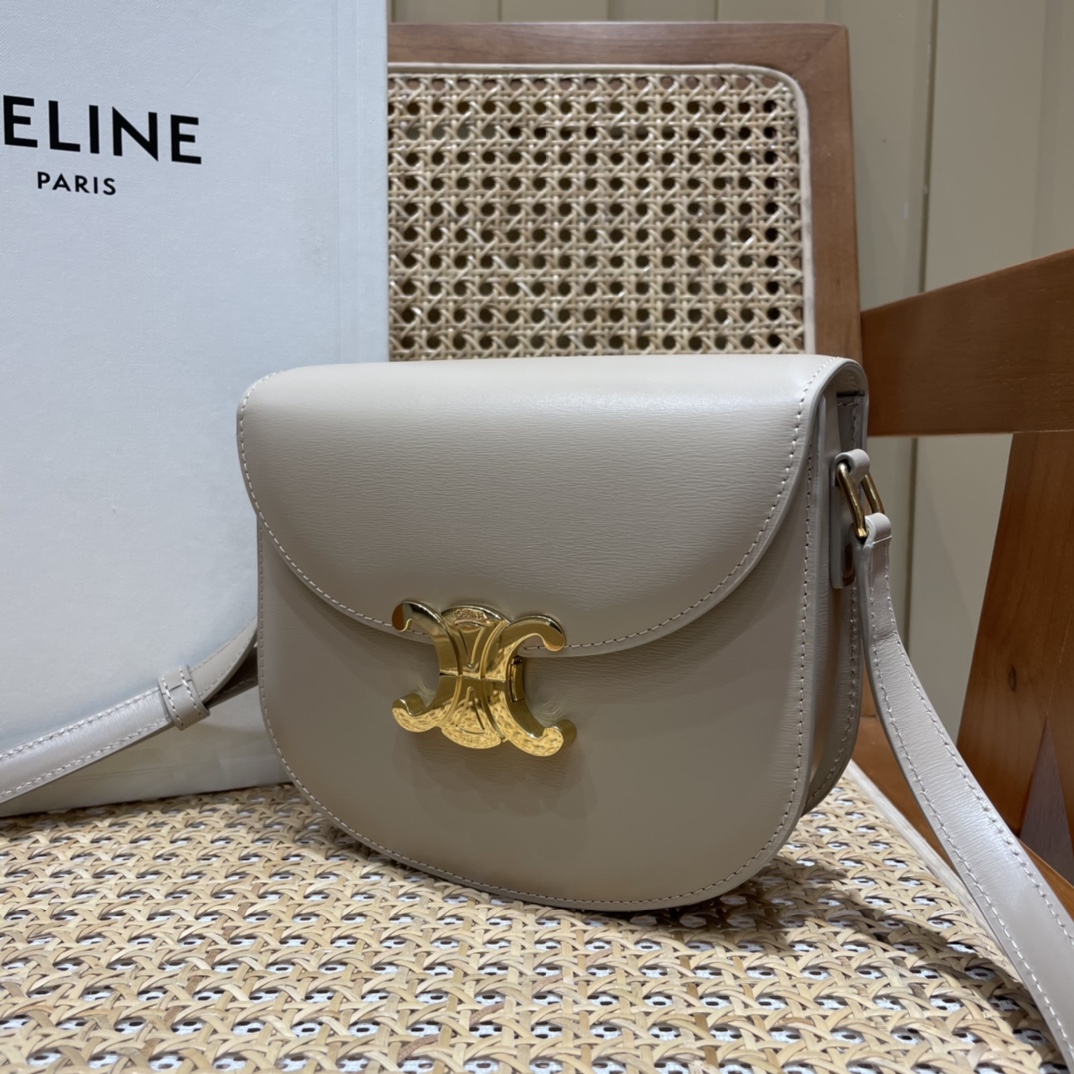 CELINE TEEN BESACE TRIOMPHE 18.5CM BAG 110413裸色