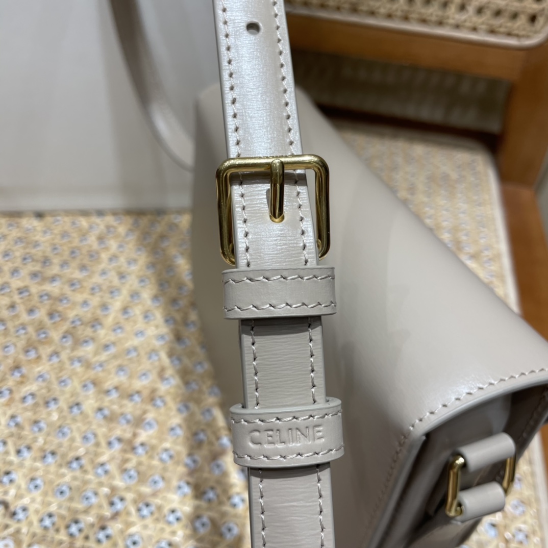 CELINE TEEN BESACE TRIOMPHE 18.5CM BAG 110413裸色