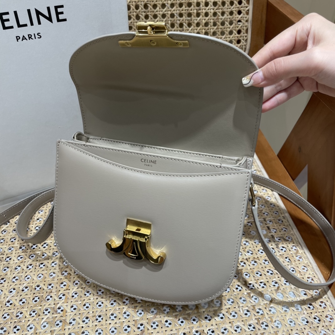 CELINE TEEN BESACE TRIOMPHE 18.5CM BAG 110413裸色
