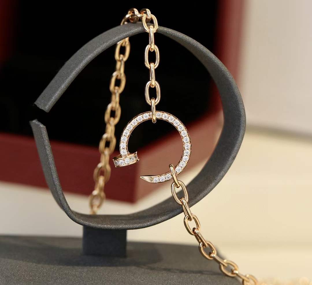 Cartier Cartier卡地亚 气质款钉子项链粗链条款