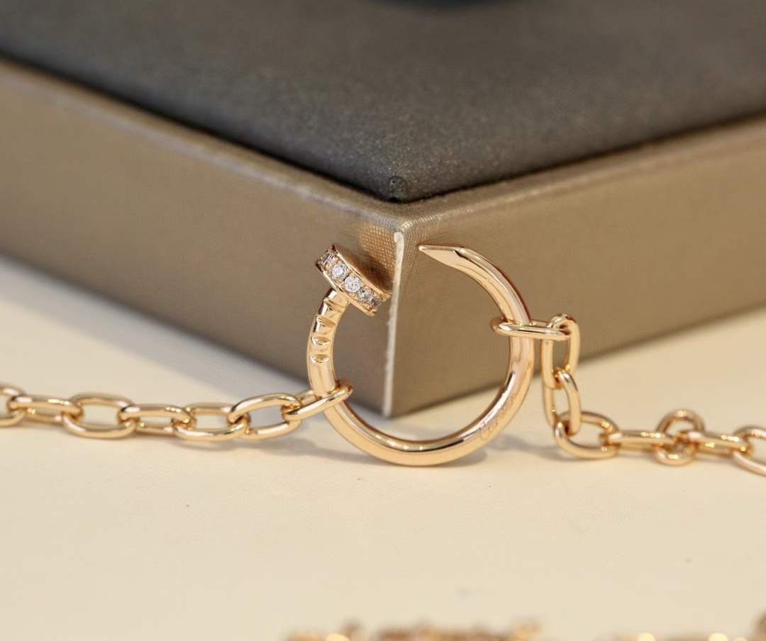 Cartier Cartier卡地亚 气质款钉子项链粗链条款