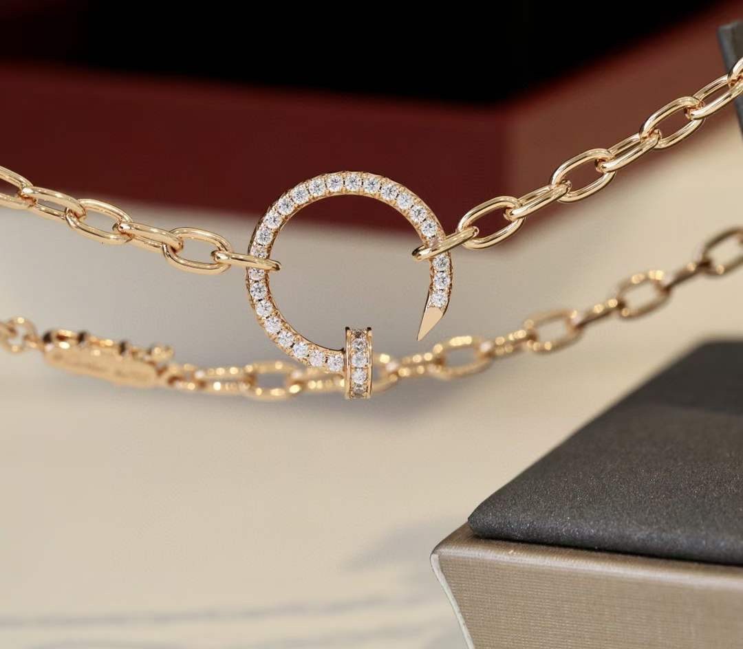 Cartier Cartier卡地亚 气质款钉子项链粗链条款