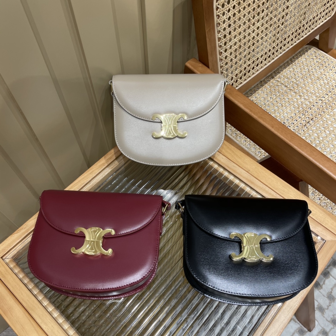 CELINE TEEN BESACE TRIOMPHE 18.5CM BAG 110413黑色