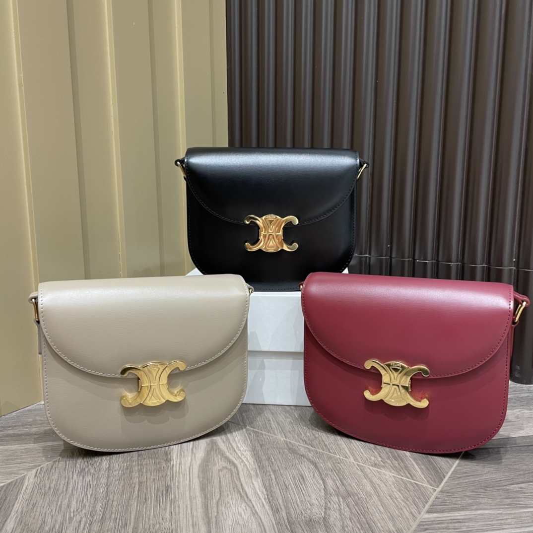 CELINE TEEN BESACE TRIOMPHE 18.5CM BAG 110413黑色