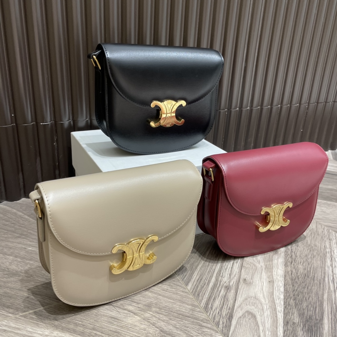 CELINE TEEN BESACE TRIOMPHE 18.5CM BAG 110413黑色