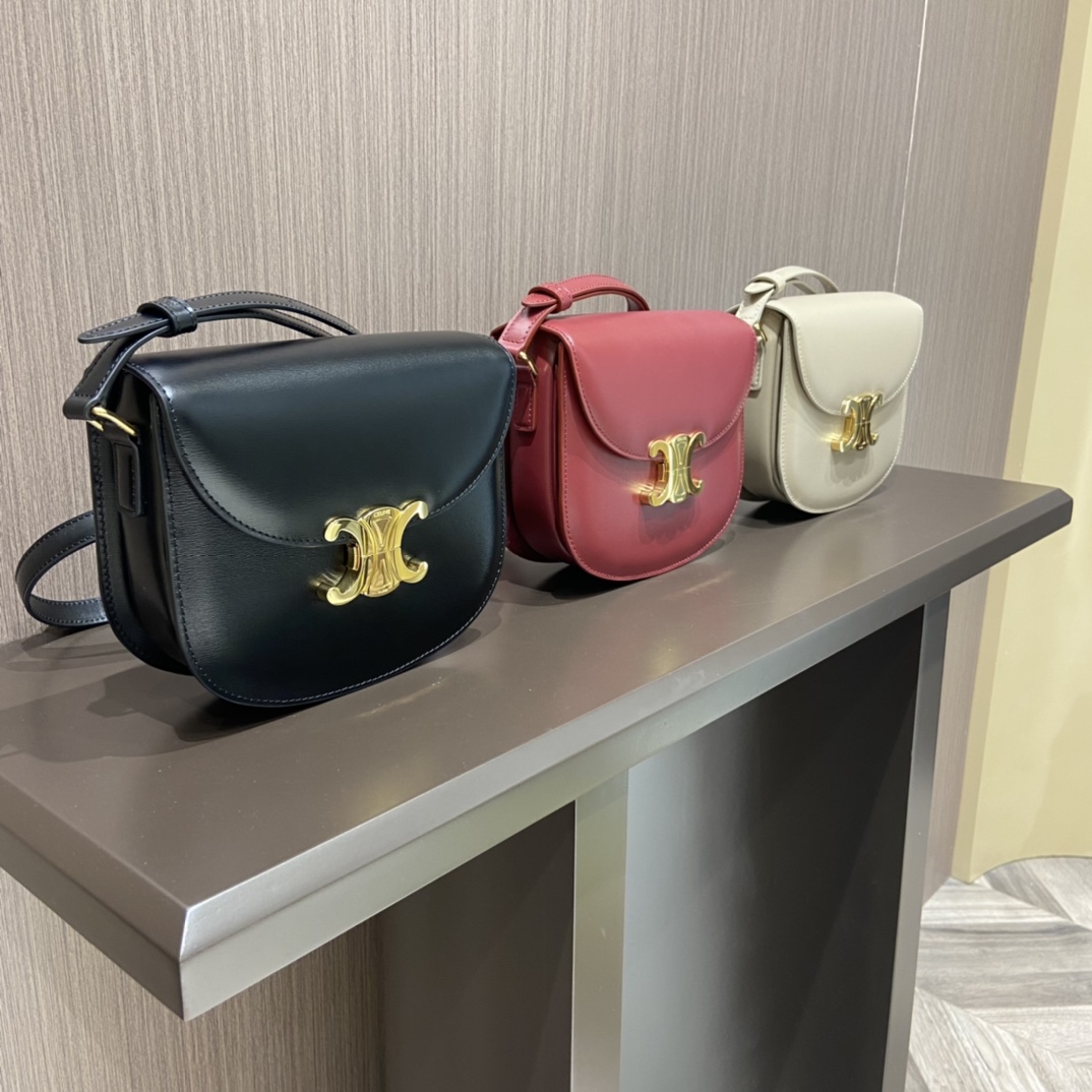 CELINE TEEN BESACE TRIOMPHE 18.5CM BAG 110413黑色