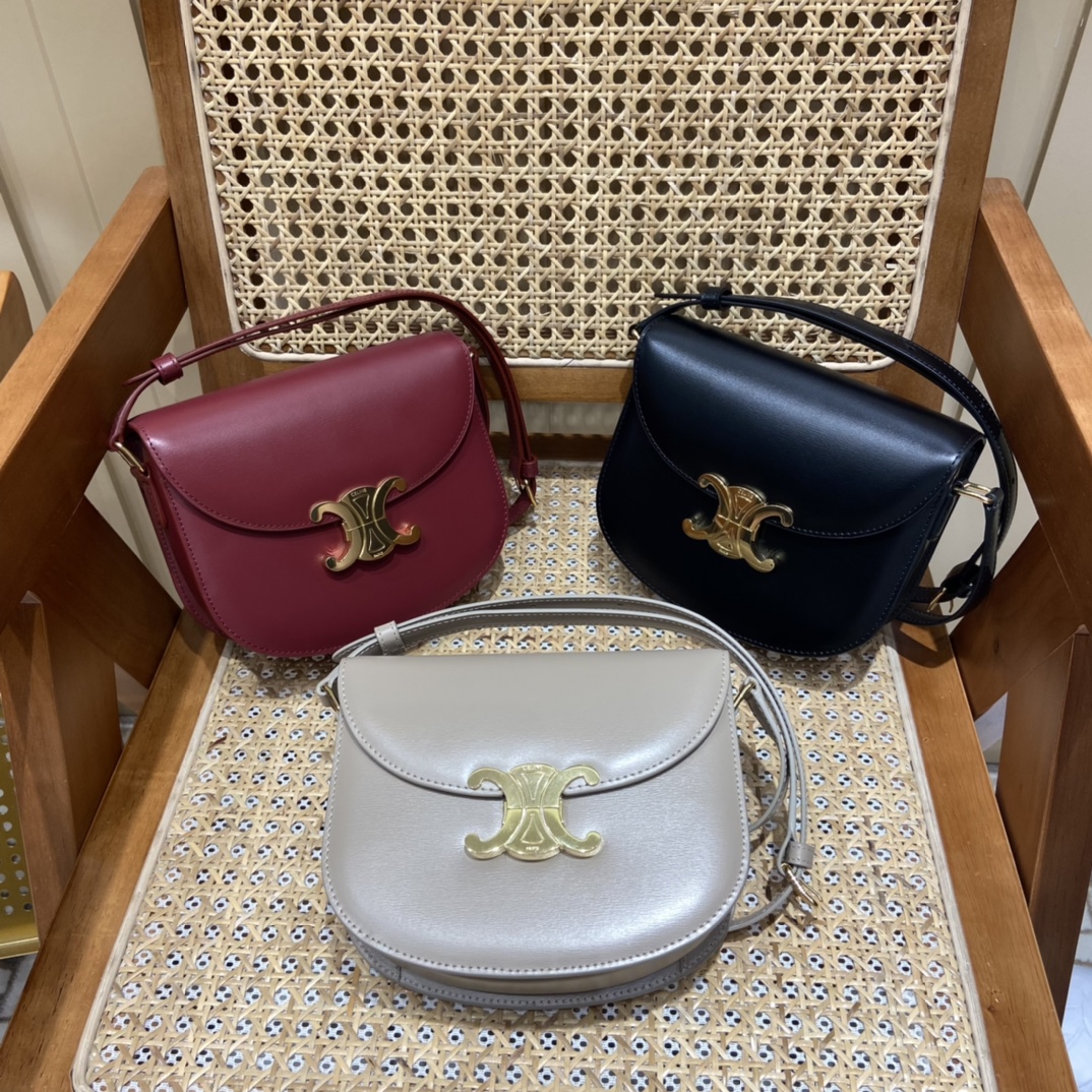 CELINE TEEN BESACE TRIOMPHE 18.5CM BAG 110413黑色