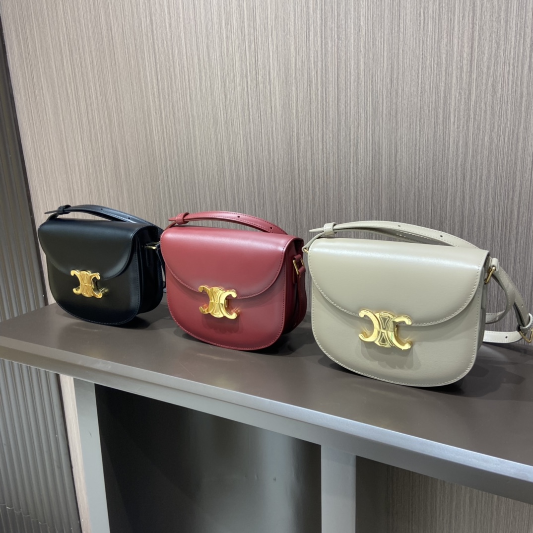 CELINE TEEN BESACE TRIOMPHE 18.5CM BAG 110413黑色