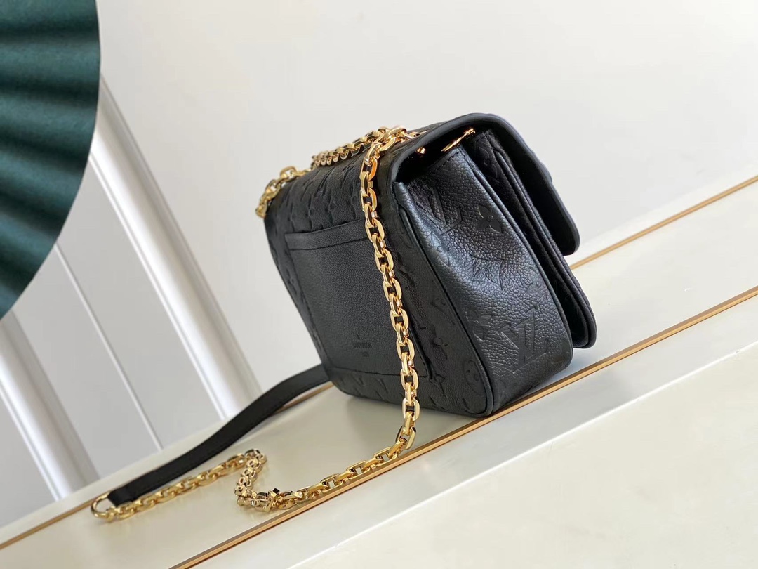 M46200 Louis Vuitton Monogram Marceau Chain Handbag
