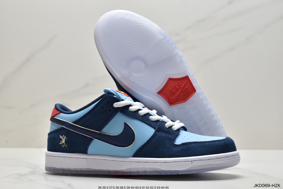 160 真标耐克Nike SB Dunk Low Pro 复古低帮休闲运动滑板板鞋BQ6817