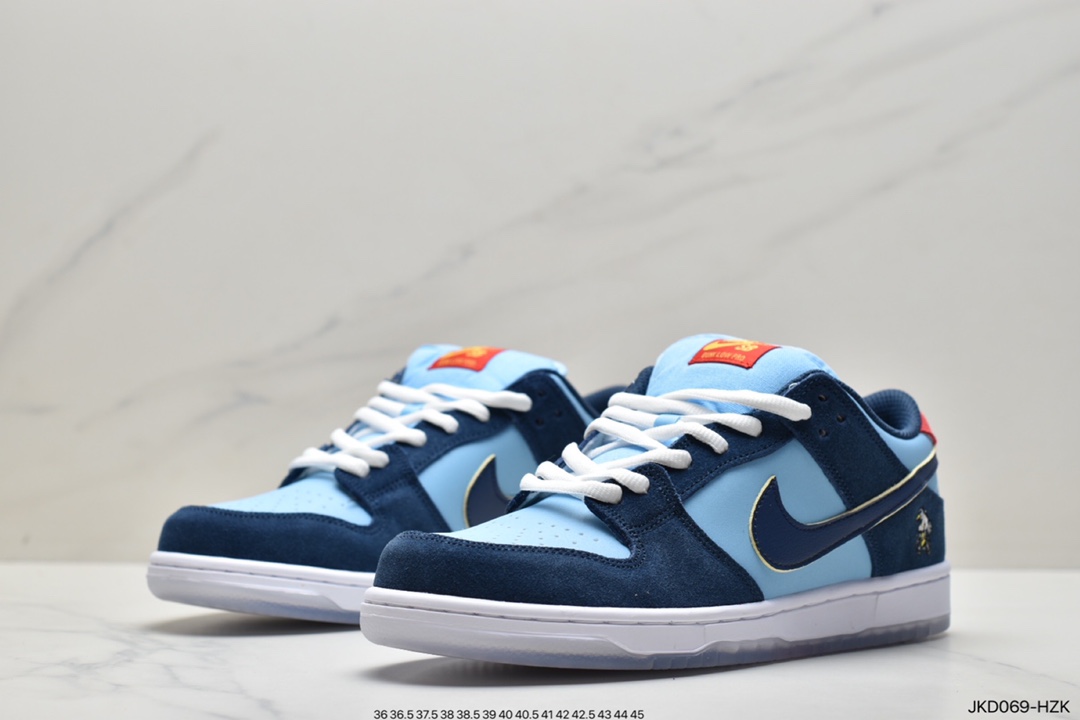 160 真标耐克Nike SB Dunk Low Pro 复古低帮休闲运动滑板板鞋BQ6817