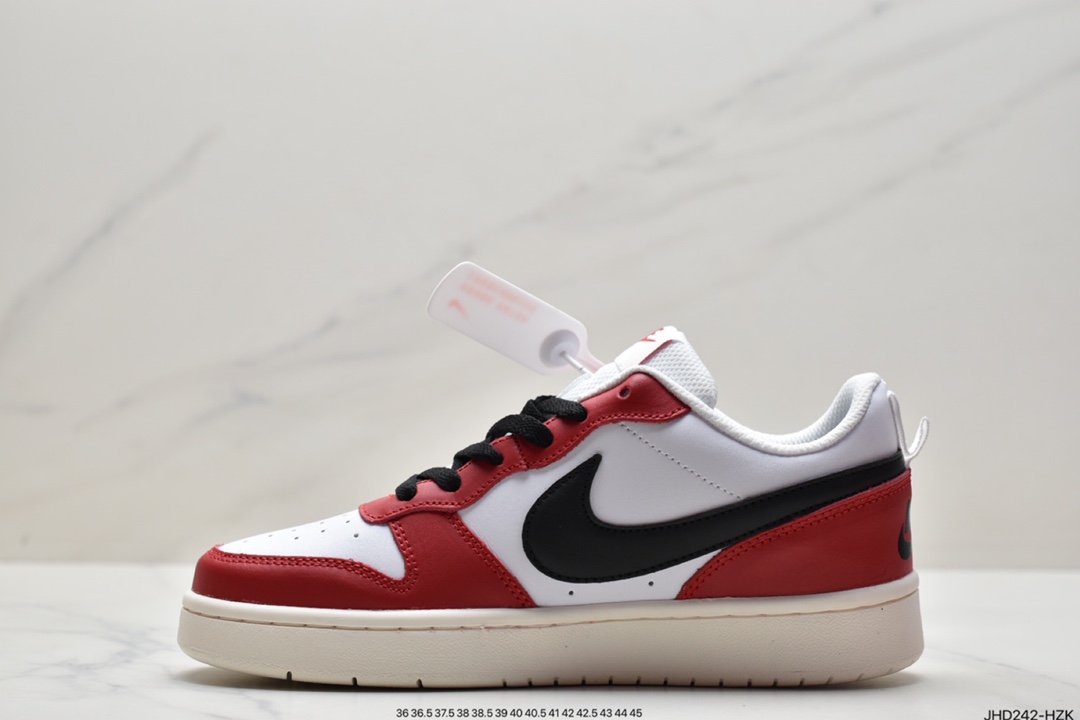 190 NK Court Borough Low 2学院系列休闲运动皮革板鞋BQ5448-118
