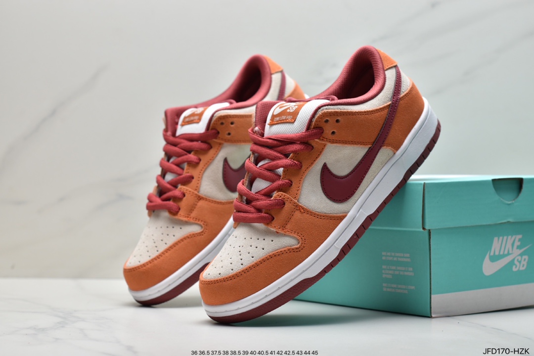 170 真标耐克Nike SB Dunk Low Pro 复古低帮休闲运动滑板板鞋BQ6817