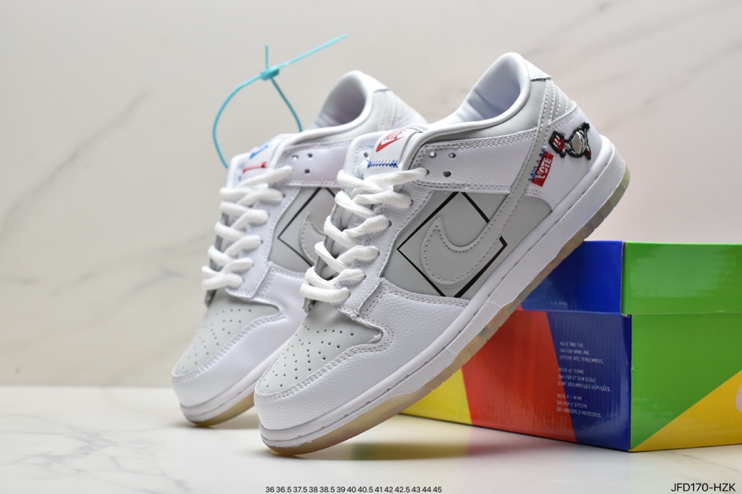 170 真标耐克Nike SB Dunk Low Pro 复古低帮休闲运动滑板板鞋BQ6817