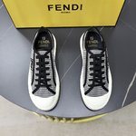 Fendi Sneakers Canvas Shoes Canvas TPU Sweatpants