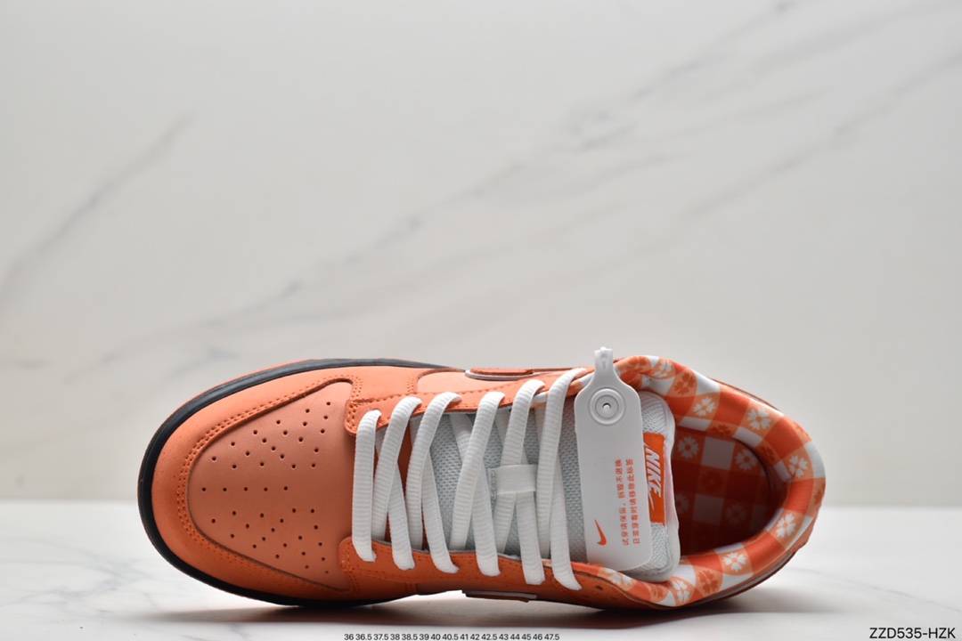 250 Nike SB Dunk Low 橙龙虾性价比天花板 FD8776-800