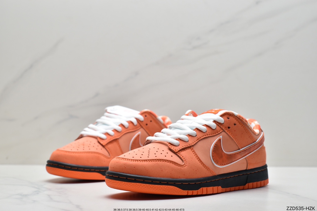 250 Nike SB Dunk Low 橙龙虾性价比天花板 FD8776-800