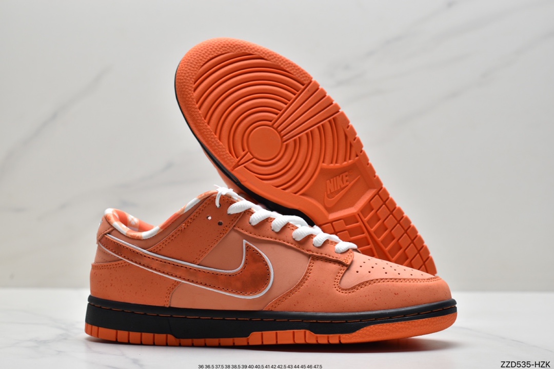 250 Nike SB Dunk Low 橙龙虾性价比天花板 FD8776-800
