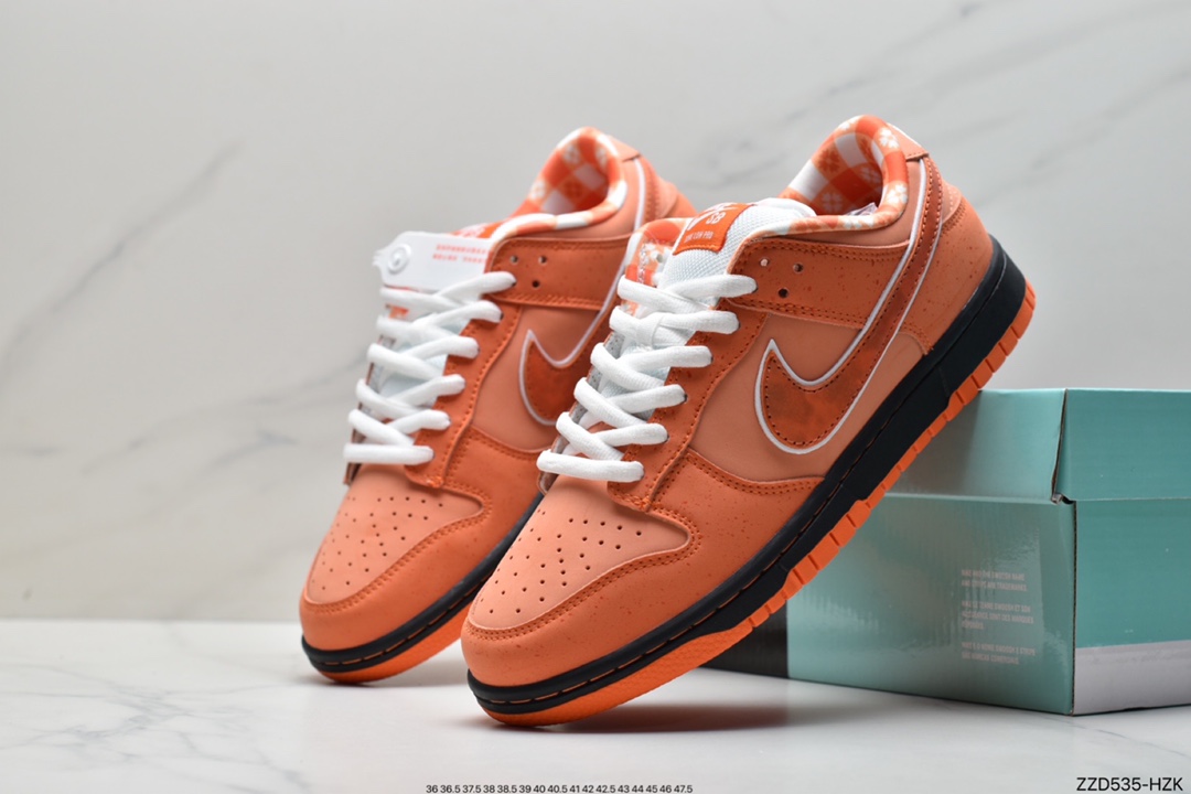250 Nike SB Dunk Low 橙龙虾性价比天花板 FD8776-800