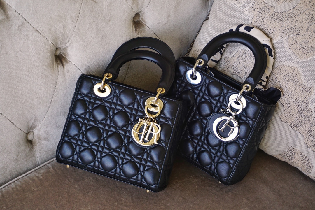 Dior Lady Handbags Crossbody & Shoulder Bags Black
