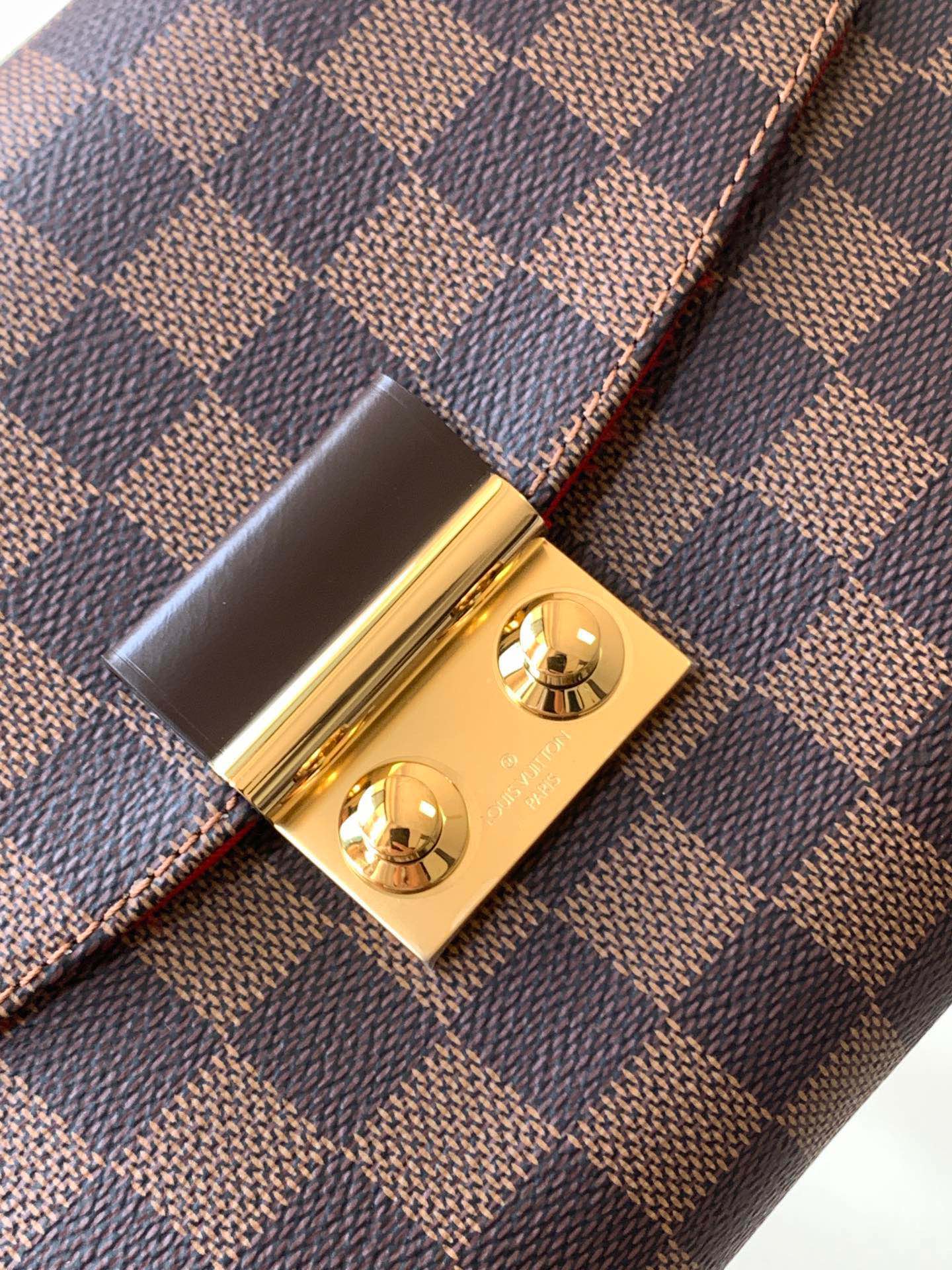 LOUIS VUITTON Croisette Bag Damier Ebene Canvas - Handbags N53000