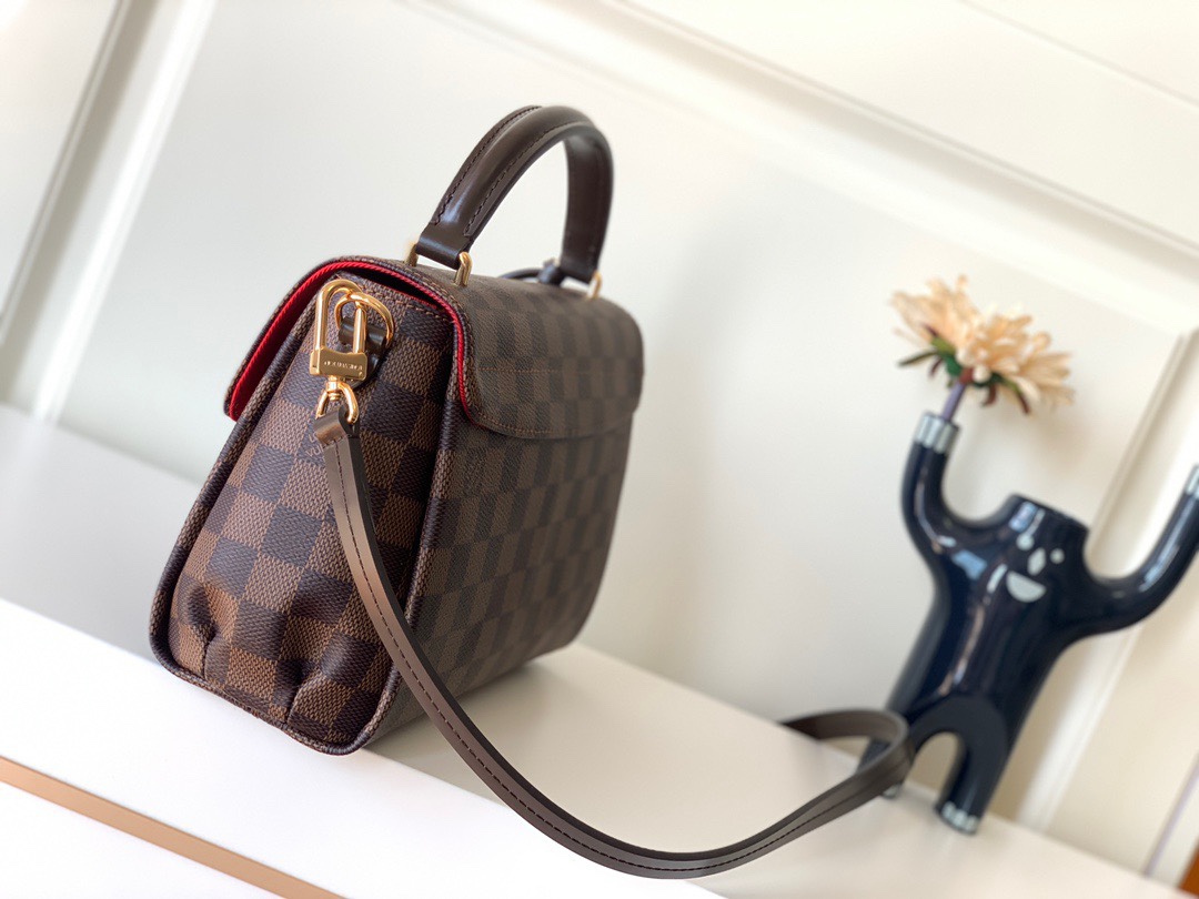 LOUIS VUITTON Croisette Bag Damier Ebene Canvas - Handbags N53000