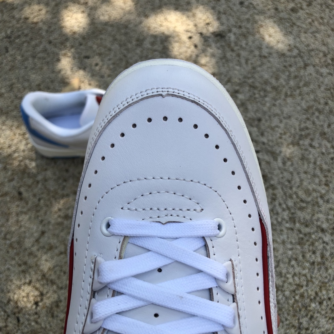 aj2白蓝红low  Titan x Air Jordan 2 Low WMNS联名