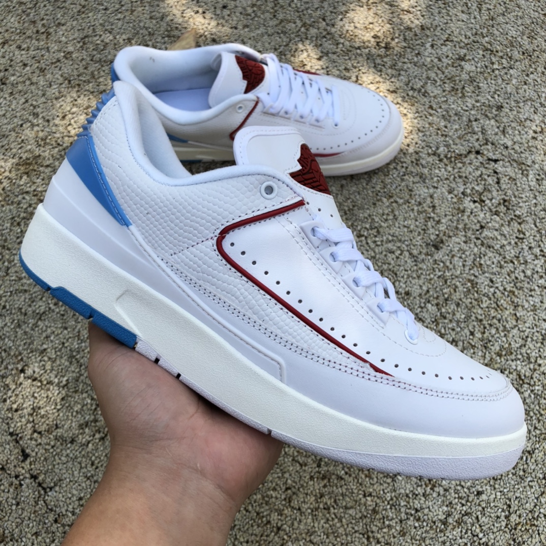 aj2白蓝红low  Titan x Air Jordan 2 Low WMNS联名