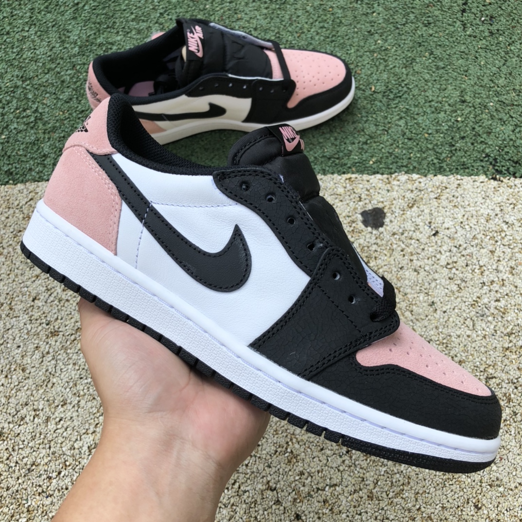 400 纯原版Air Jordan 1 Low OG AJ1 黑粉 低帮 篮球鞋 CZ0790-061