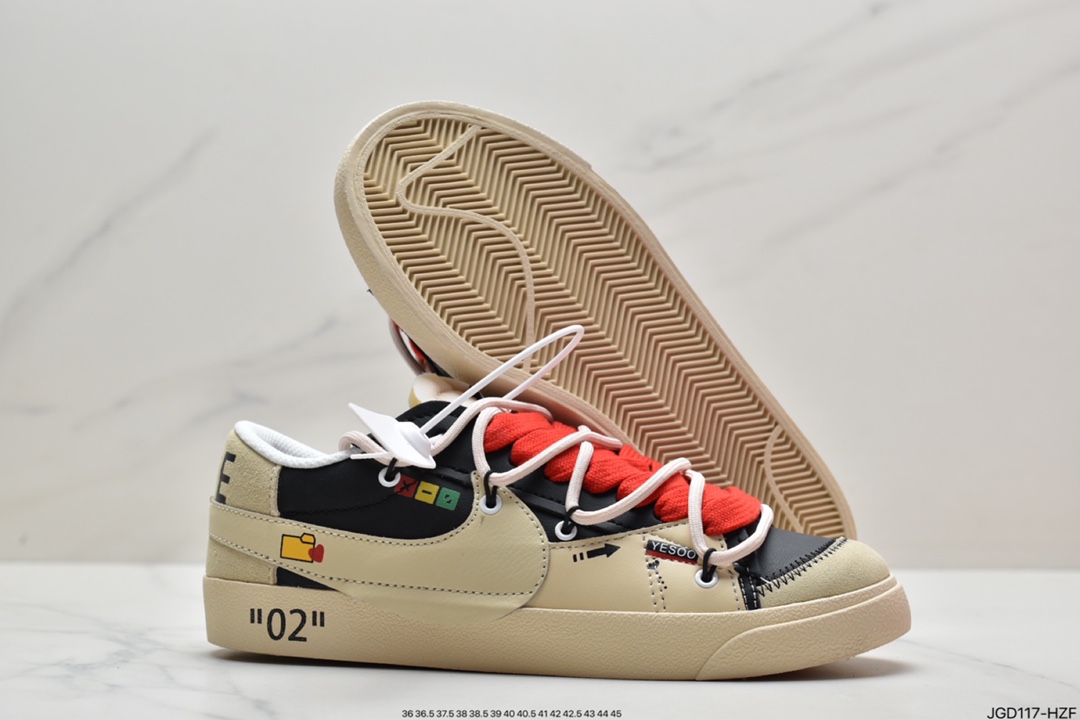 180 开拓者 Nike Blazer Mid ’77 Jumbo 大勾高帮 板鞋 DD3111-100