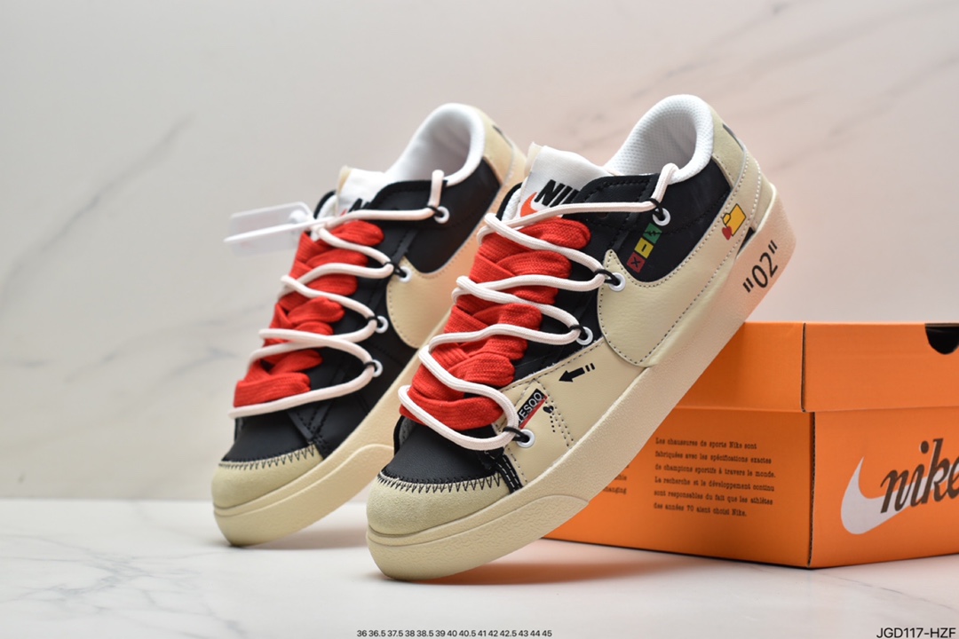 180 开拓者 Nike Blazer Mid ’77 Jumbo 大勾高帮 板鞋 DD3111-100