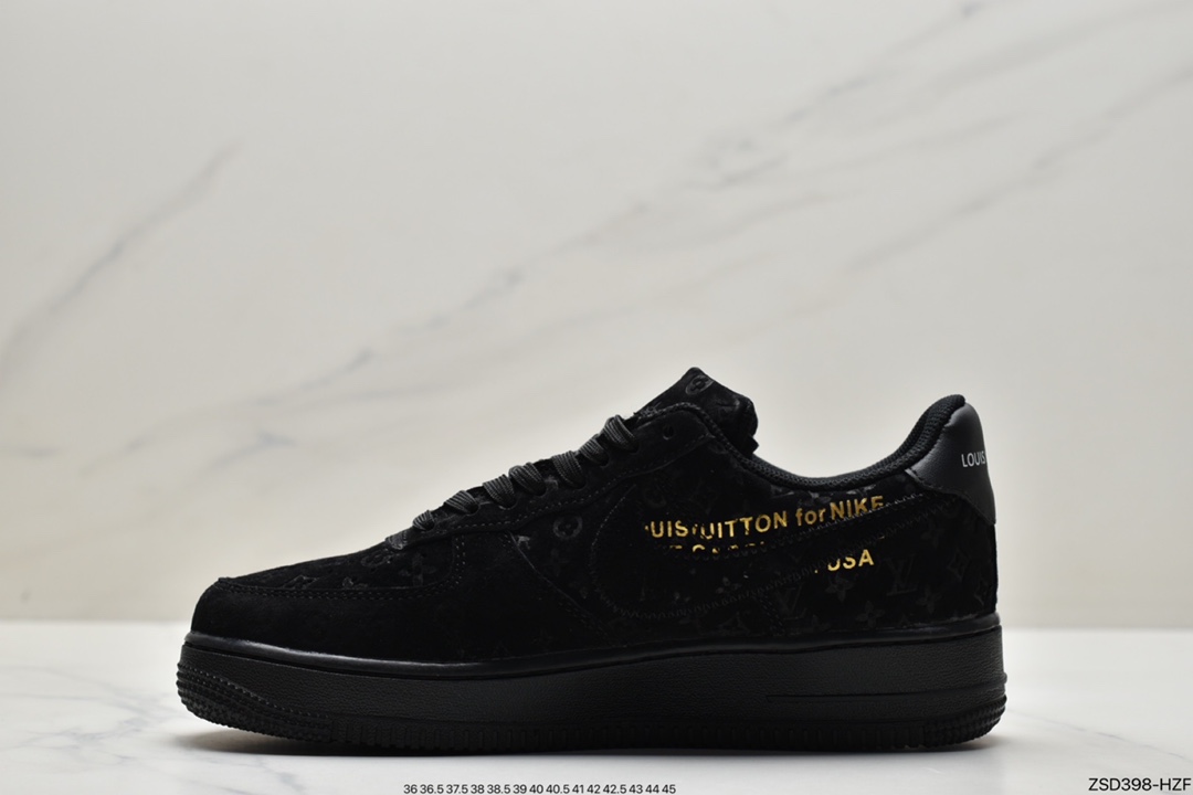 320 超奢联名 路易威登 LV×Nike Air Force 1 Low 07 空军一号 LV3369-100