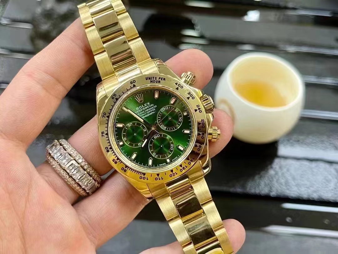 ROLEX ロレックス デイトナ シリーズ グリーンゴールド 腕時計-トップクオリティ