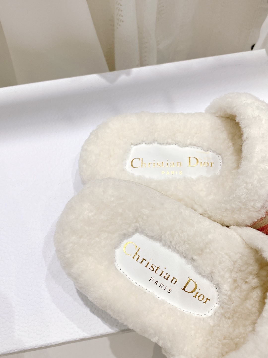 高版本出厂
【高品质】Dior/迪奥2025ss秋冬新款字母刺绣毛毛拖！经典立体刺绣搭配进口羊毛，舒适度