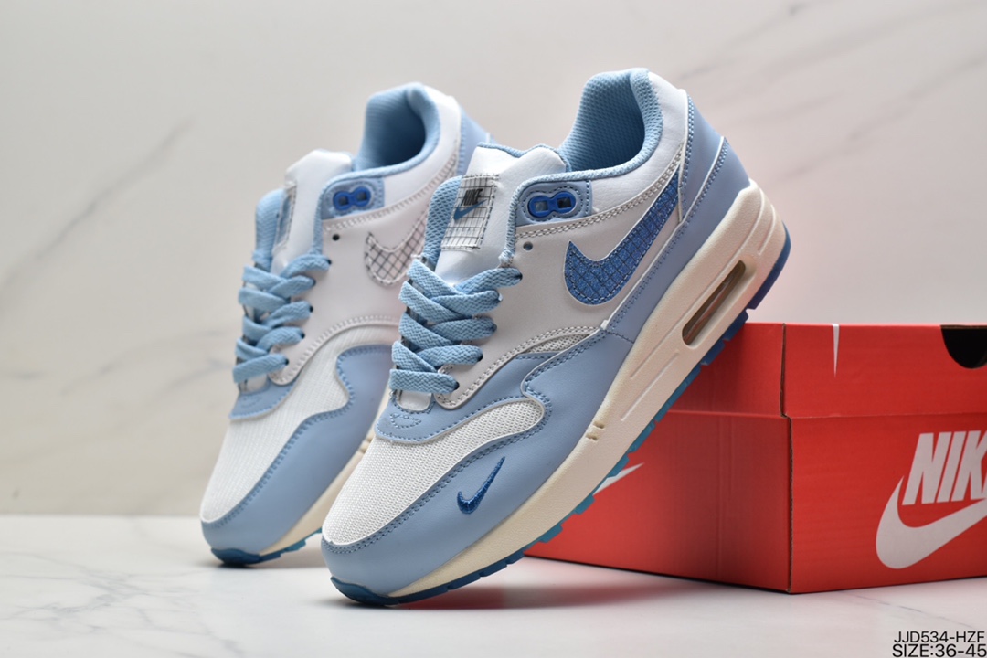 130 Patta x Nike Air Max 1“Monarch”复古休闲跑步鞋DH1348