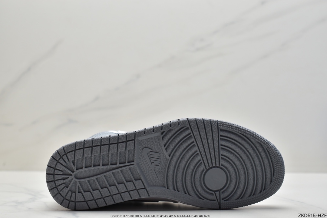 270 Air Jordan 1 High OG “Stealth” 白灰山羊鞋555088-037
