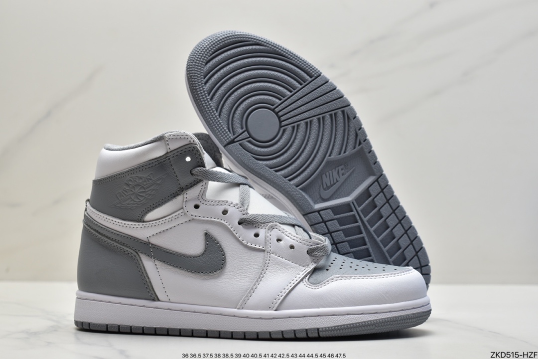 270 Air Jordan 1 High OG “Stealth” 白灰山羊鞋555088-037