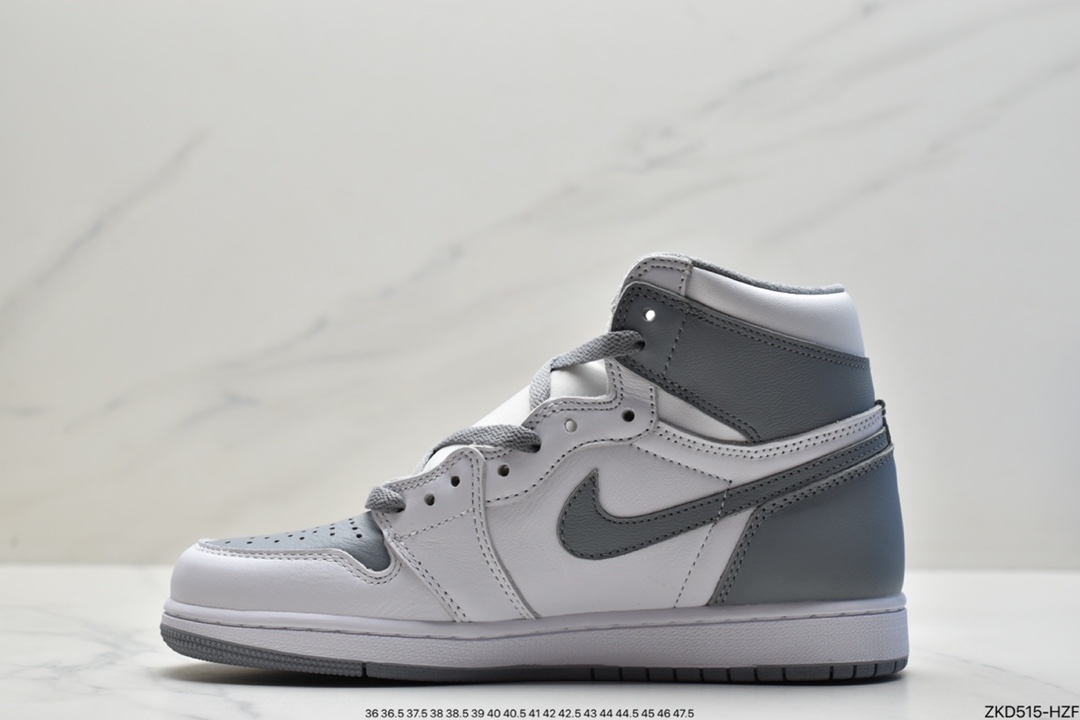 270 Air Jordan 1 High OG “Stealth” 白灰山羊鞋555088-037