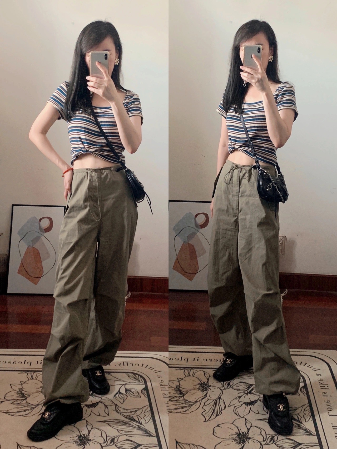 Balenciaga Le Cagole Mini 20CM 黑色平纹月牙包 695814